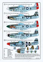 KW172011 P-51B/C/D Mustang Nose Art Markings