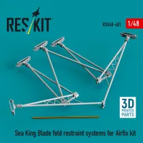 RSU480481 Sea King Rückhaltesystem für gefaltete Rotorblätter