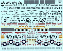 FD&S4832 F-14A/B/D Tomcat Colours & Markings Teil 13: Test- und Evaluierungseinheiten