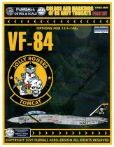 FD&S4833 F-14A Tomcat Colours & Markings Part 14: VF-84 Jolly Rogers