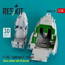 RSU480516 F-35C Lightning II Cockpit Set (Basis-Ausführung)