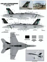 DTD32001 EA-18G Growler Kommandeursmaschinen