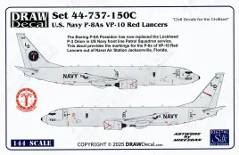 DRD4412 P-8A Poseidon U.S. Navy VP-10