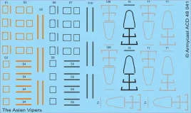 ACD48041 F-16 Fighting Falcon Asiatische Luftstreitkräfte