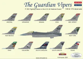 ACD72047 F-16 Fighting Falcon Air National Guard