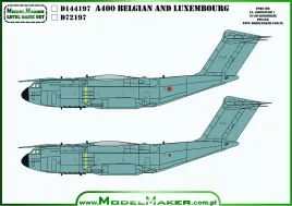 MOD44197 A400M Atlas luxemburgische Luftstreitkräfte und belgische Luftwaffe