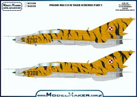 MOD48180 MiG-21UM Mongol-B Tiger-Finish