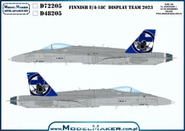 MOD48205 F/A-18C Hornet finnische Luftwaffe Display-Team 2023