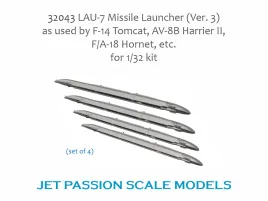 JP32043 LAU-7 Raketenstartschienen Version 3