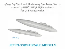JP48037 F-4 Phantom II Unterflügel-Zusatztanks Version 2