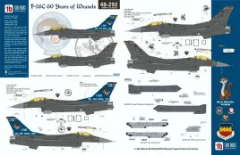 TB48292 F-16C Block 50 Fighting Falcon 60 Jahre Wild Weasel
