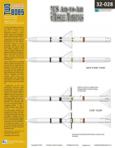 TB32028 AIM-7E-2/M Sparrow-III Markings