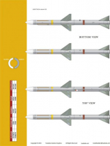 TB32028 AIM-7E-2/M Sparrow-III Beschriftungen