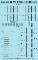 TB32028 AIM-7E-2/M Sparrow-III Beschriftungen