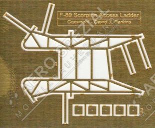 FP72141 F-89 Scorpion Access Ladder