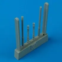 QB48219 Bf 109 G-6 MG-Rohre