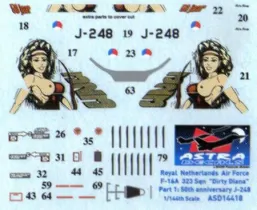 ASD4418 F-16A Block 15 Fighting Falcon