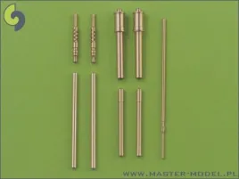 AM48018 MG 17 Barrel Tips, MG 151 Barrels/Fairings and Pitot Tub