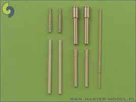 AM48019 MG 131 Barrel Tips, MG 151 Barrels/Fairings and Pitot Tu