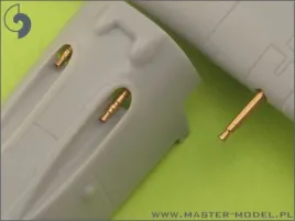 AM72009 MG FF (20 mm) Rohre und MG 17 Rohrspitzen (7,92 mm)