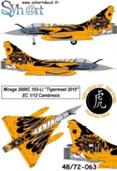 SY48063 Mirage 2000C NATO Tiger Meet 2010