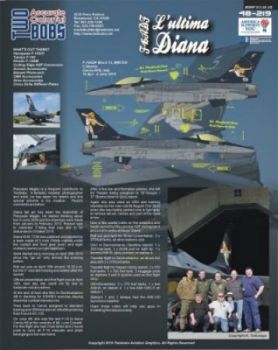 TB48219 F-16ADF Block 15 Fighting Falcon L Ultima Diana