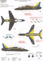 XD32035 Hawk T.1A Sonderanstrich 100 Sqn RAF