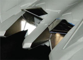 CDS4804 F-22A Raptor Exhaust Nozzle Surfaces