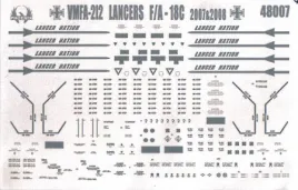 PHD4807 F/A-18C Hornet VMFA-212 Lancers