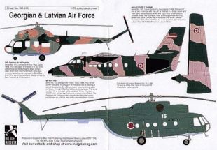 BR7816 Mi-2U, L-410 and Mi-8, Latvian & Georgian Air Force