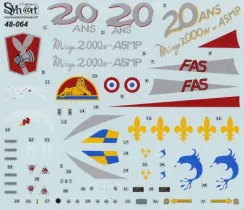 SY48064 Mirage 2000N Anniversary Finish EC1/4 Dauphine
