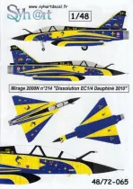 SY48065 Mirage 2000N Retirement Finish EC1/4 Dauphine