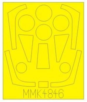 MMK4846 Saab 32 Lansen Maskierfolie