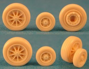 RR48055 F-104 Starfighter Weighted Wheels (late Version)