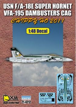 DXM48009 F/A-18E Super Hornet Chippy Ho VFA-195 Dambusters