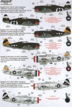 XD72153 P-47C/D Thunderbolt Bomber Formations-Monitore