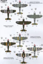 XD72153 P-47C/D Thunderbolt Bomber Formation Monitors