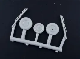 MST4847 Me 509 Weighted Wheels and Exhaust