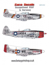EU72104 P-51D Mustang & F-47D Thunderbolt Occupational USAF in Germany