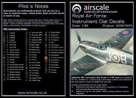 AS48RAF Cockpit Instruments for RAF Fighters WW II