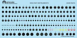 AS48RAFA Cockpit Instruments for RAF Aircraft WW II
