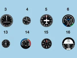 AS48SJET Cockpit-Instrumente für frühe sowjetische Jets