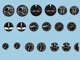AS48USA Cockpit Instruments for USAAF Aircraft WW II