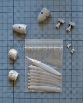 AMS32086 P-61 Black Widow Propellers and Spinners