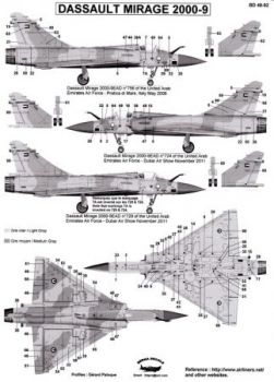 BD48092 Mirage 2000-9EAD United Arab Emirates