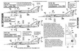 BD72080 Mirage IVA French Air Force (EB 1/91, EB 3/91)
