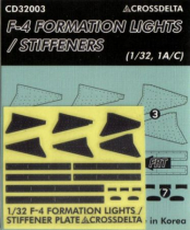 CDS3203 F-4 Phantom II Formation Lights and Stiffener Plates