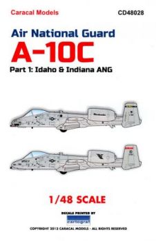 CD48028 A-10C Thunderbolt II Indiana & Idaho ANG
