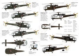 DD72078 Alouette II & Alouette III niederländische Luftwaffe