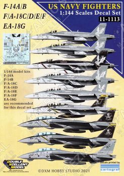 DXM14014 U.S. Navy Tomcats, Hornets, Super Hornets & Growlers